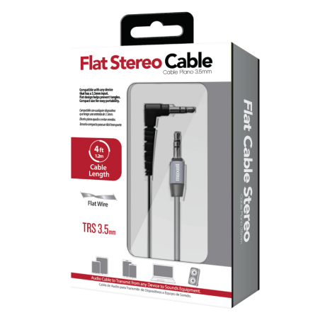 Cable Para Audio 3.5mm a 3.5mm 4.5ft AUD-500