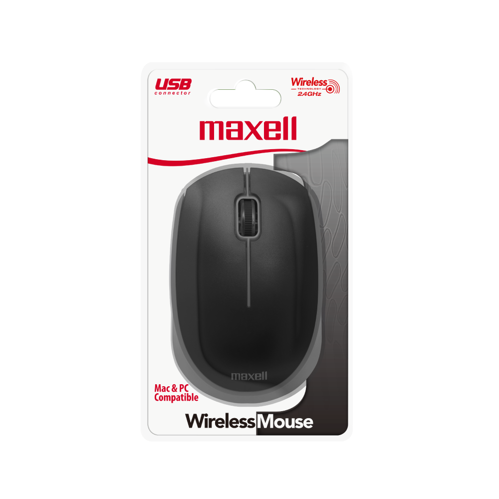 Mouse Inalámbrico Maxell MOWL-100